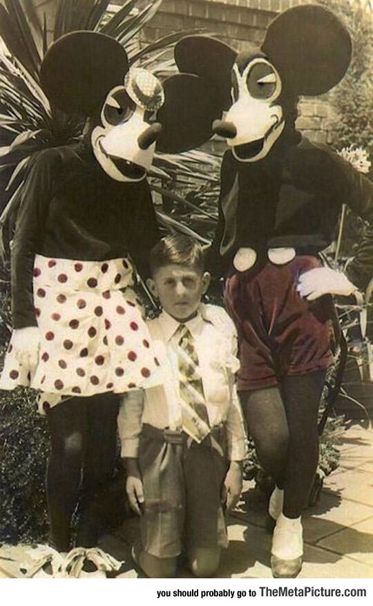 Apparently Disney Used To Be A Scary Place