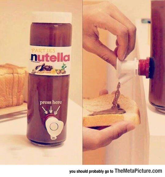 My Life Is Complete: Nutella For Parties