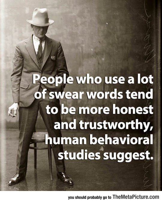People Who Use Swear Words