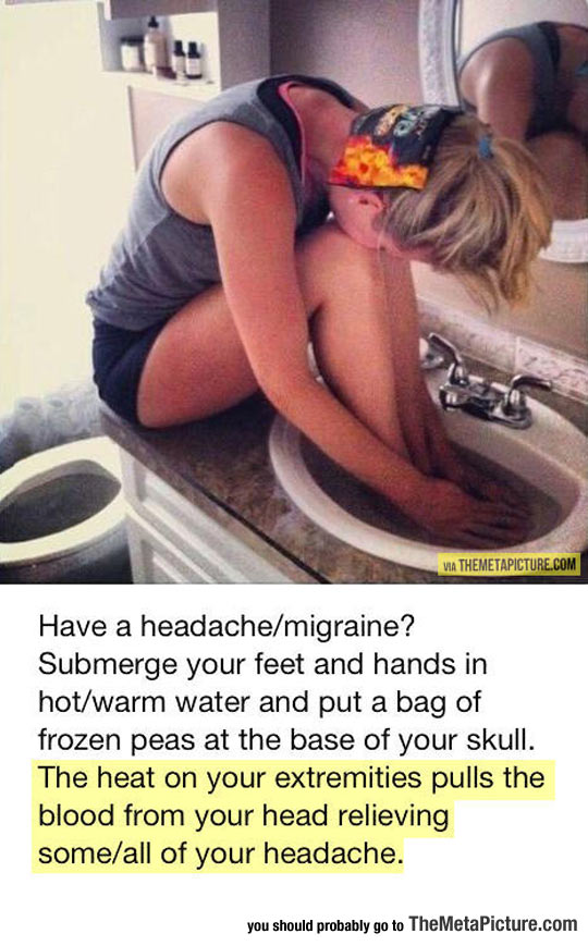 Probably The Fastest Way To Cure A Headache