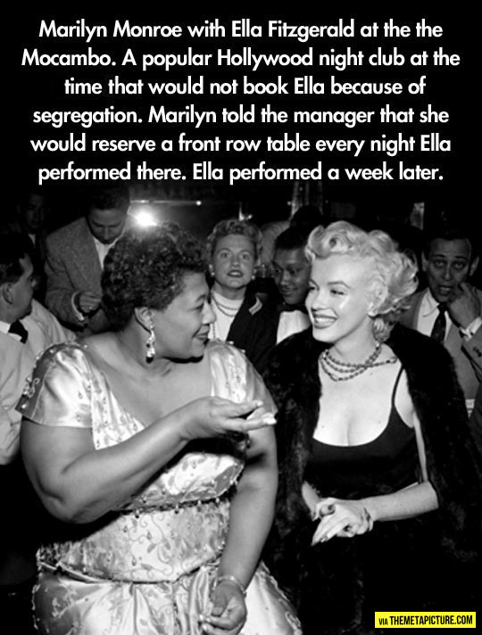 Marilyn Helping A Friend