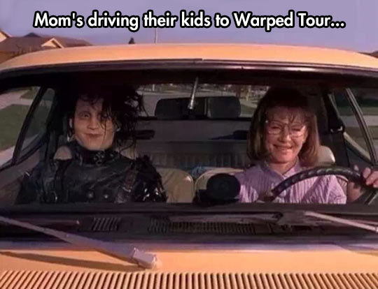 Just Moms Driving Their Kids