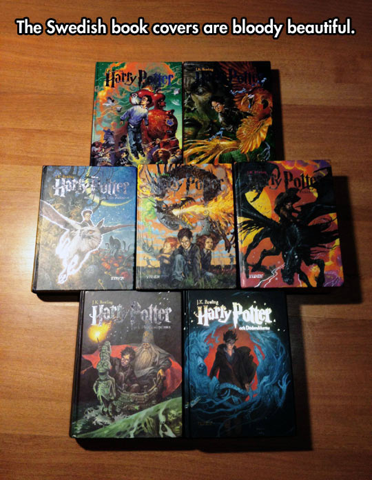 Stunning Harry Potter Covers
