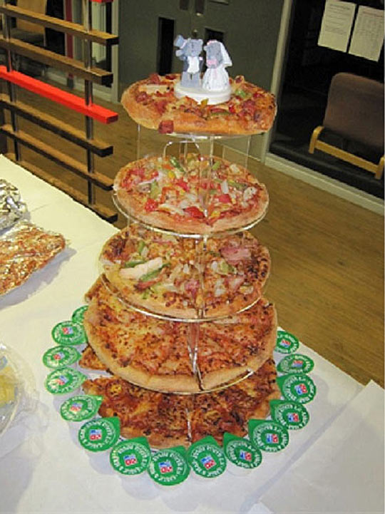 Now This Is My Kind Of Wedding Cake