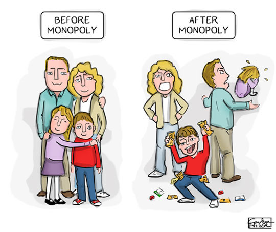 Every Family Before And After Monopoly