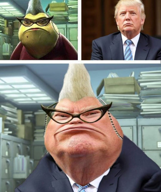 funny-Donald-Trump-Monsters-Inc