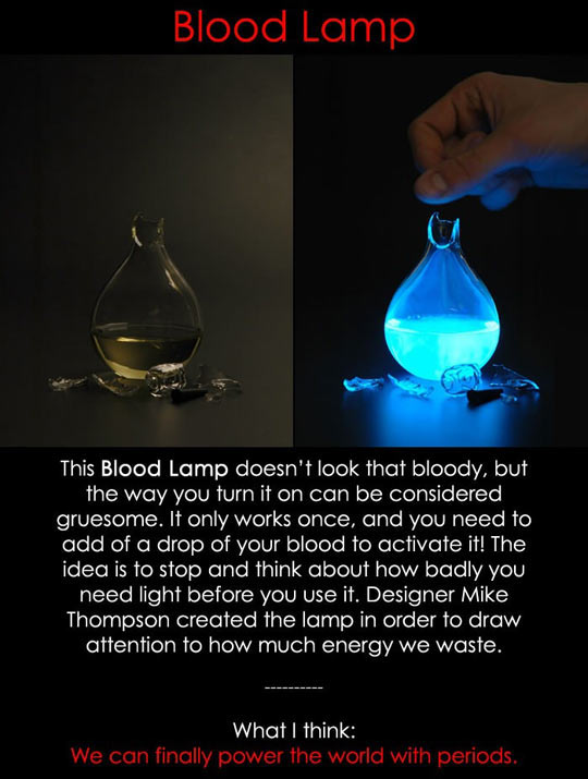 The Strange Blood Lamp