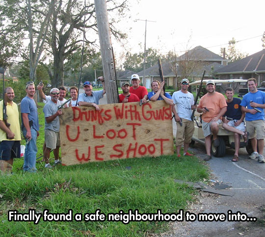 This Neighborhood Is Safe