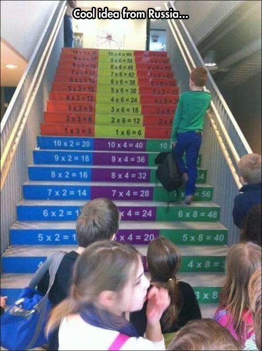 Mathematical Stairs