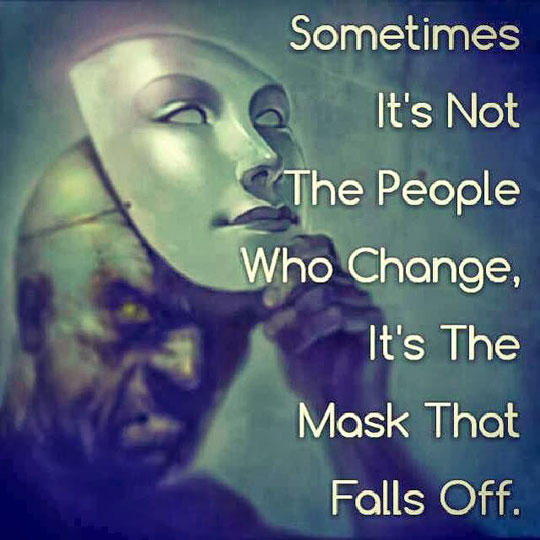 The Real Face Under The Mask