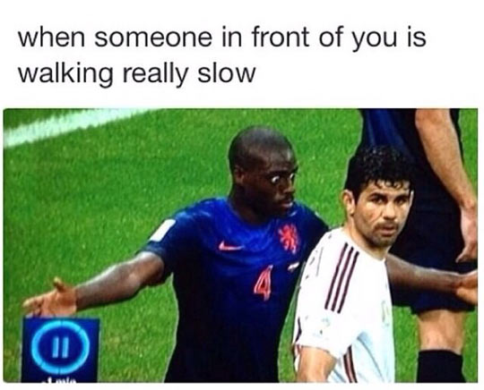 Annoying Slow Walkers