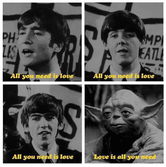 Yoda Joins The Beatles