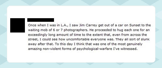 Jim Carrey Dealing With Paparazzi