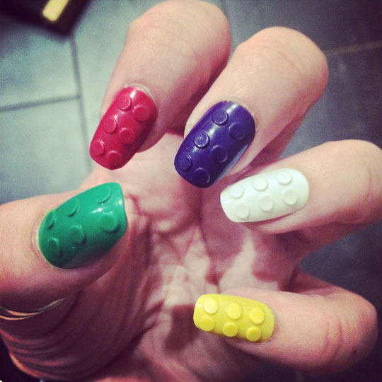 Lego Brick Nails