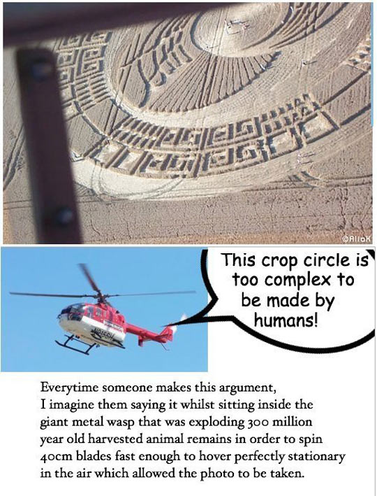 Crop Circles Vs. Technology