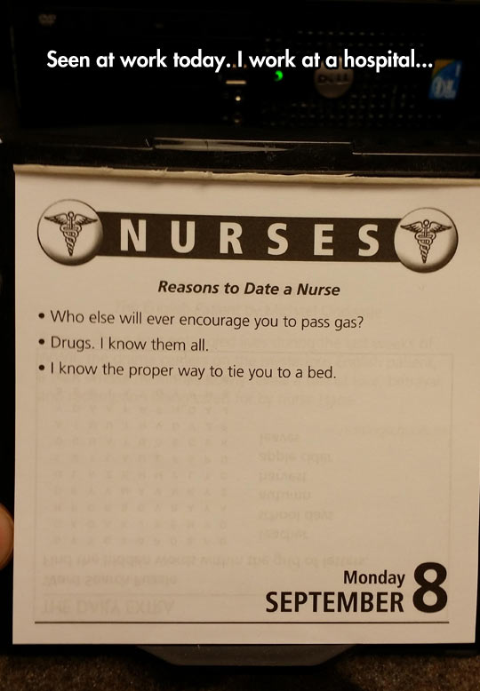 Some Reasons To Date A Nurse