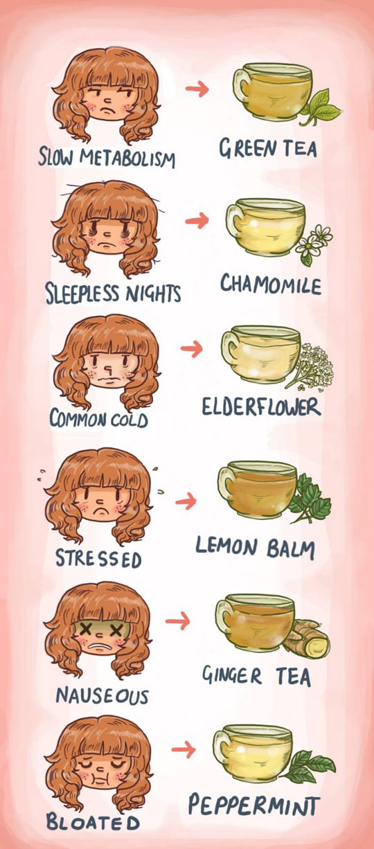 Useful Chart About Tea