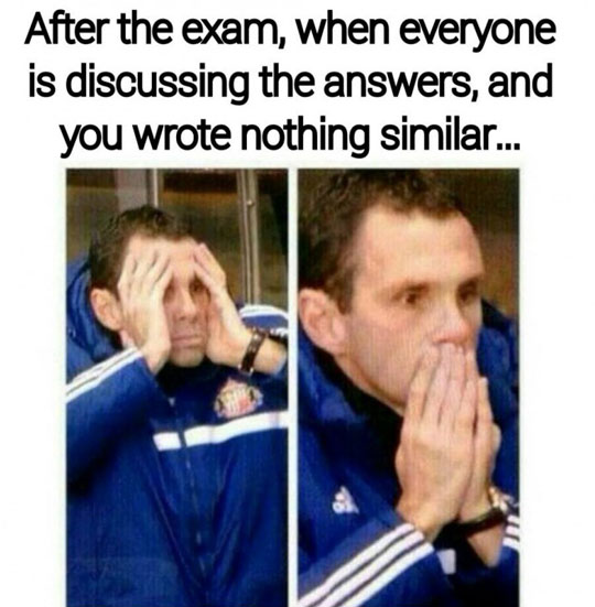 After The Exam