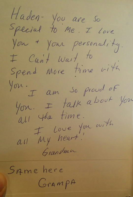 Love From Grampa
