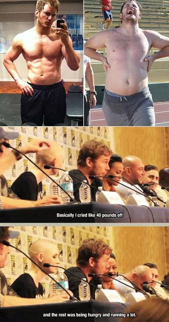 Chris Pratt Explains How He Lost Weight