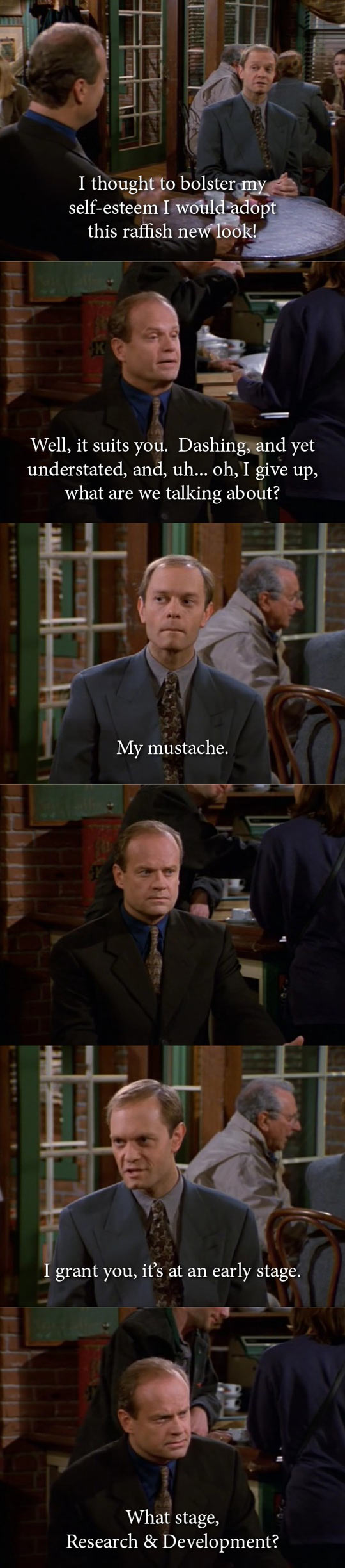 Trying To Grow A Mustache