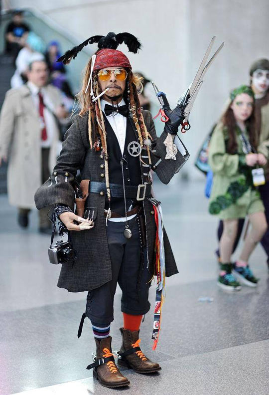 Every Johnny Depp In One Costume
