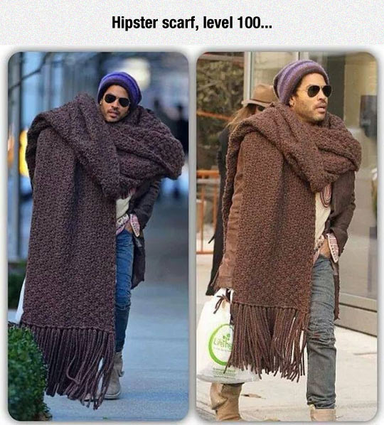 Taking Scarves To A Whole New Level