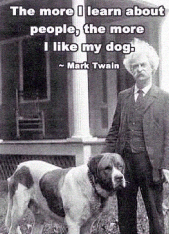 Mark Twain Being Right Again