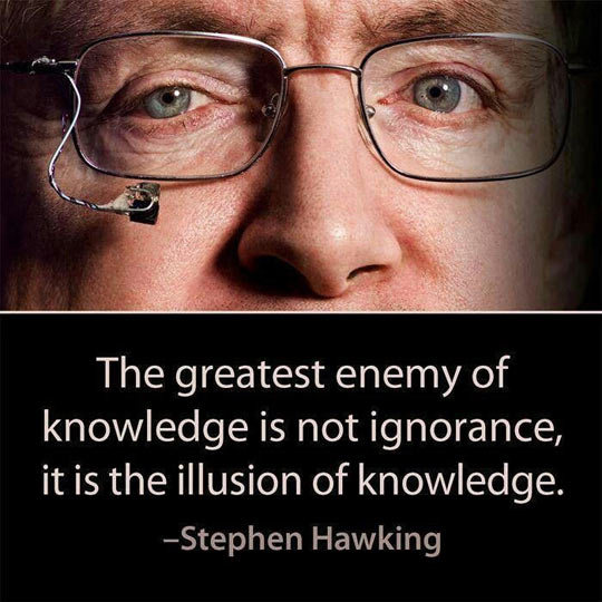 Stephen Hawking Said Once