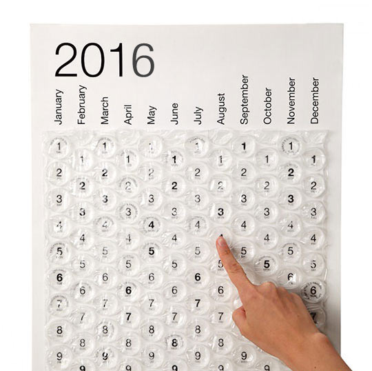 cool-bubble-wrap-calendar