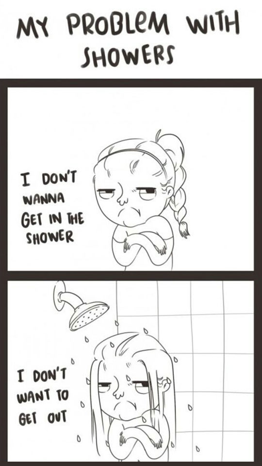 My Main Problem With Showers