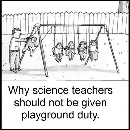 Science Teachers At The Playground