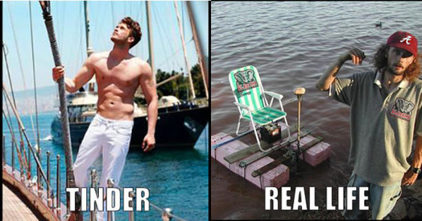 Tinder vs reality