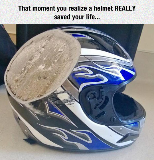 Helmets Save Lives