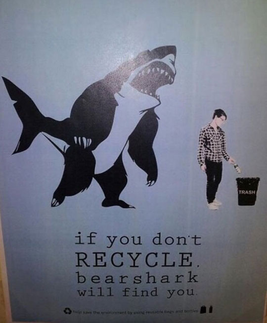 So I Better Recycle Then