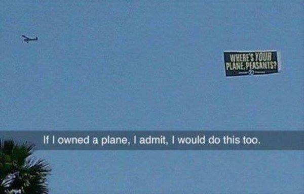 funny-plane-sign-rich-man