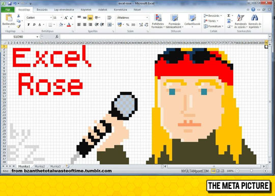 Excel Rose