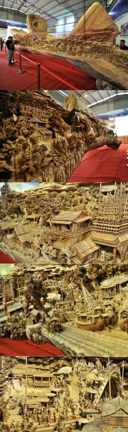 Chinese sculptor spends 4 years in this Masterpiece!