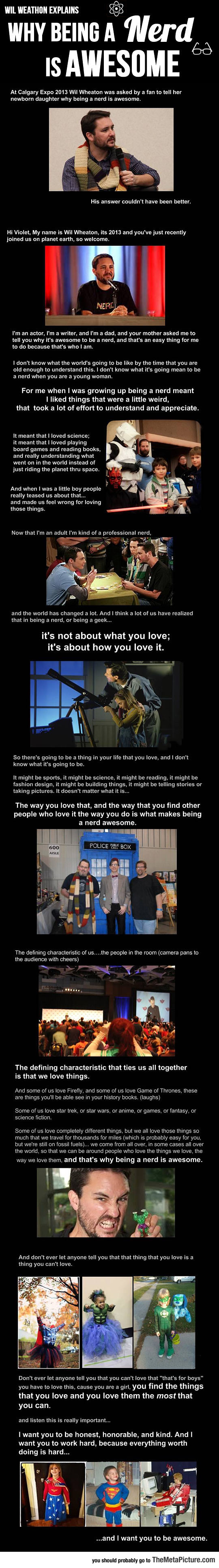 Why Being A Nerd Is Awesome