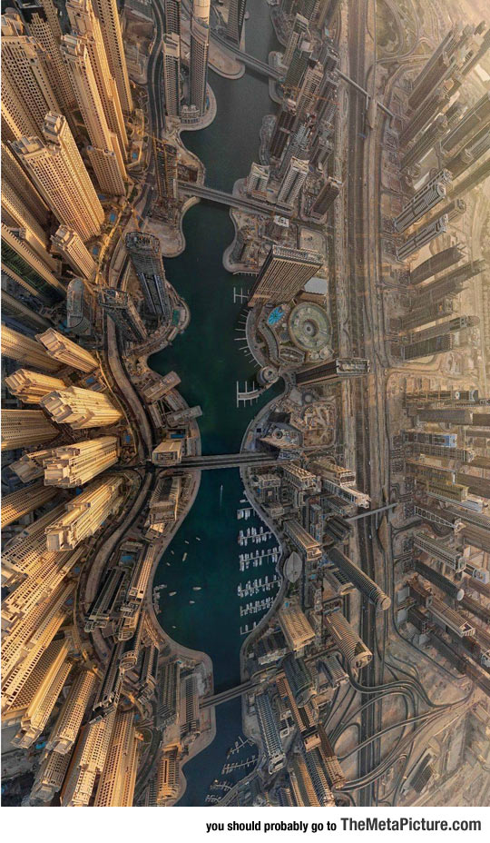 Amazing View Of Dubai From Above