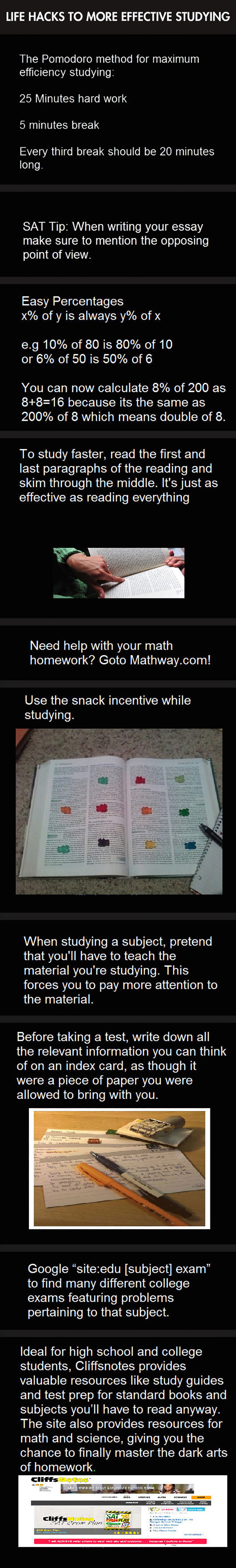 Hacks To Effective Studying