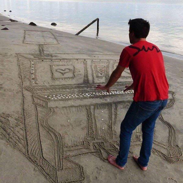 Music at the beach