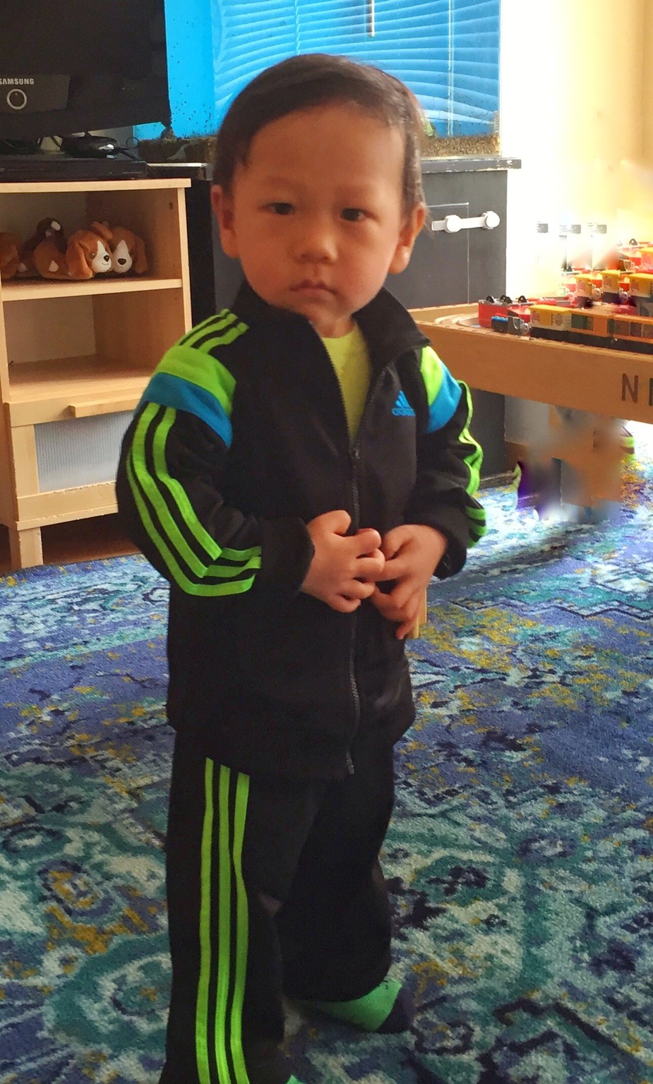 My son wants to be a Russian mobster for Halloween.
