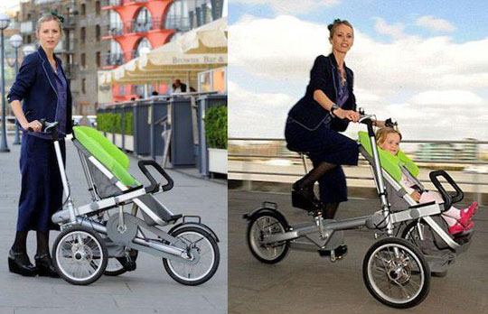 Smart baby buggy technology