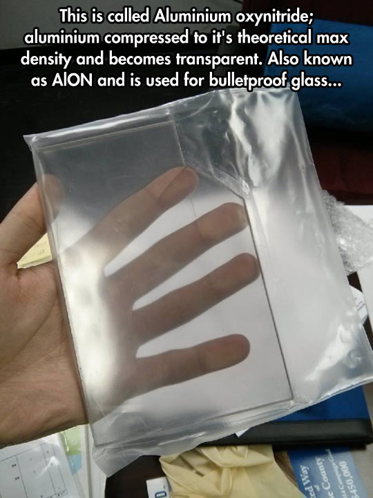 Ever Heard Of Transparent Aluminium?
