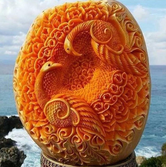 Beautiful Pumpkin Carving