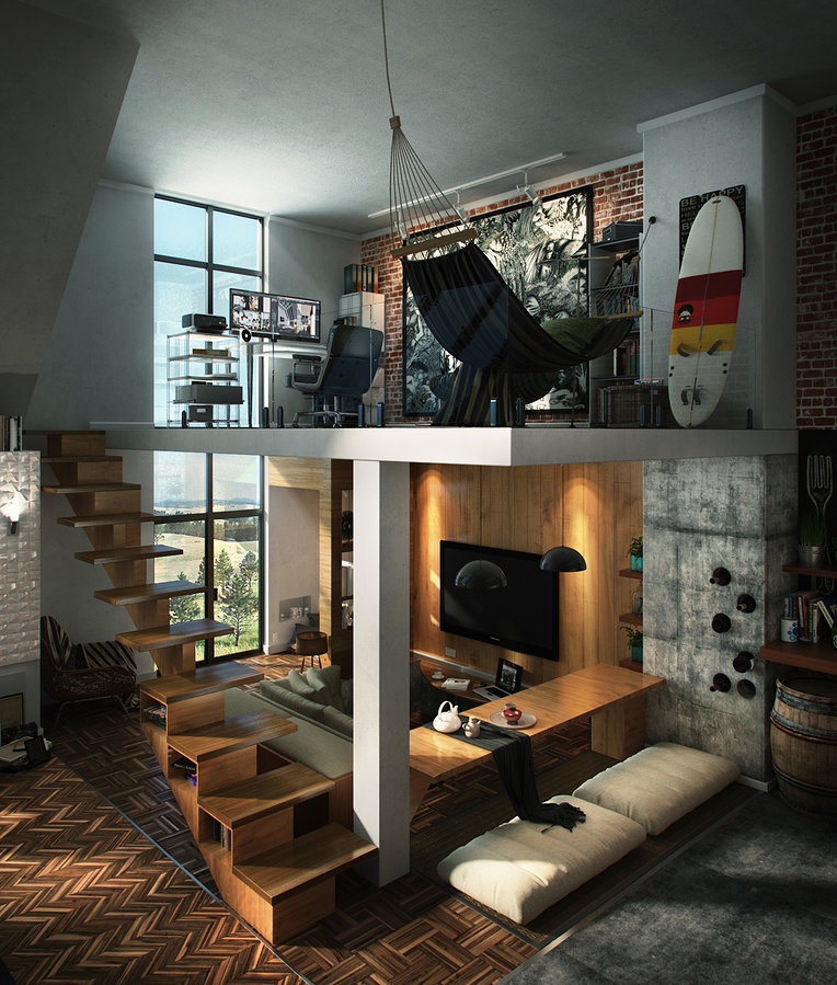 Cool Bachelor pad