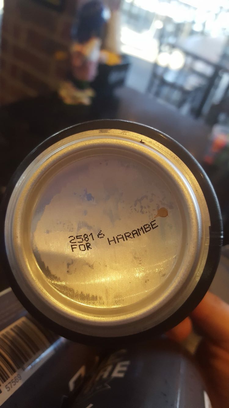 On the bottom of a beer can in Texas