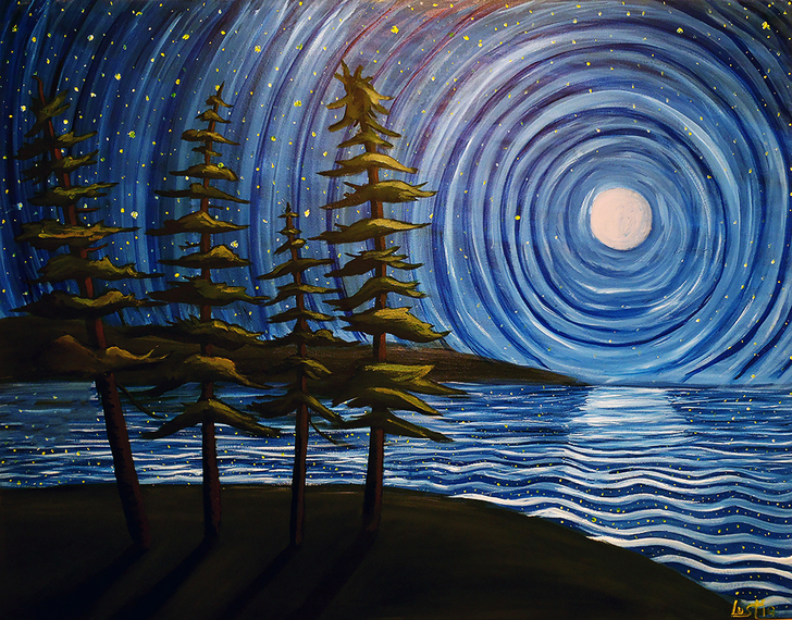 The Wise Men. An oil painting of mine
