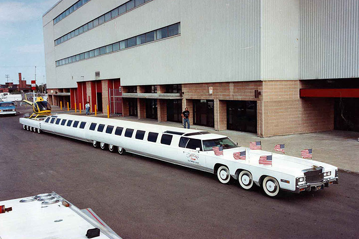 Worlds longest limousine